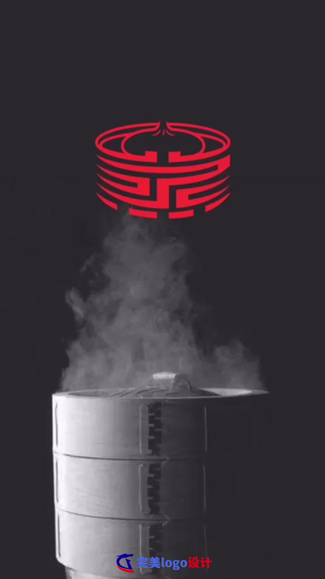 见识一下设计师给包子店设计的logo,成品出来那一刻,超喜欢!