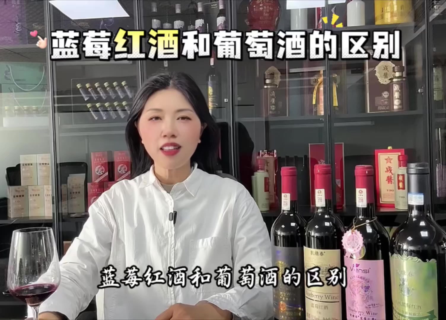 不懂选酒？先搞懂蓝莓红酒和葡萄酒的区别 #蓝莓红酒#红