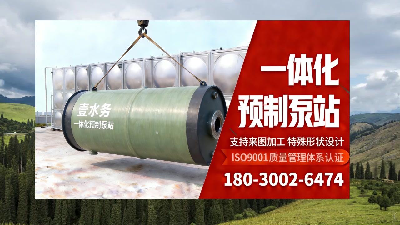 一体化泵站黑龙江省鸡西市鸡东县蓝博水箱