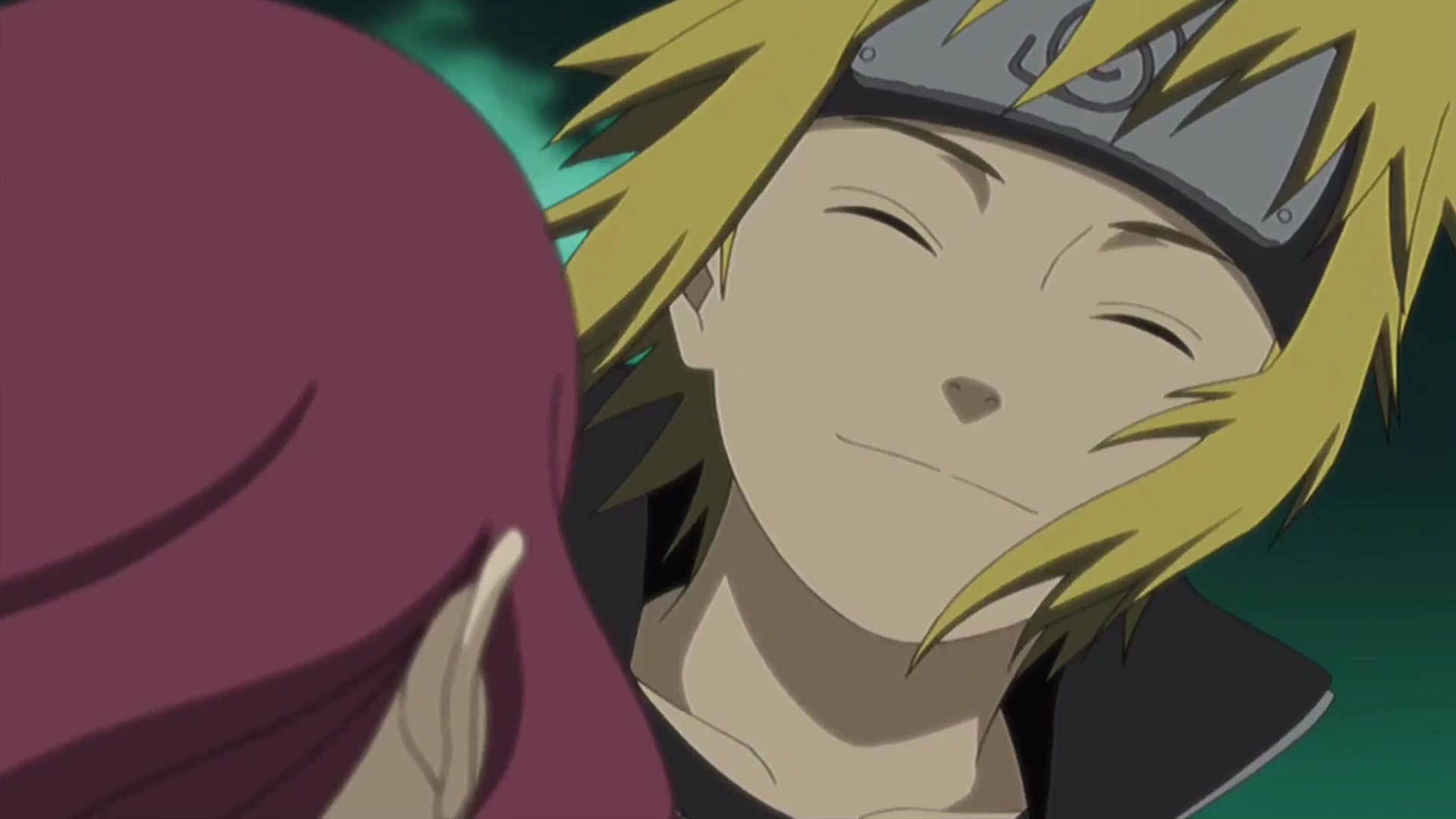 火影忍者 四代目火影波风水门和漩涡玖辛奈以及想象出来的鸣人