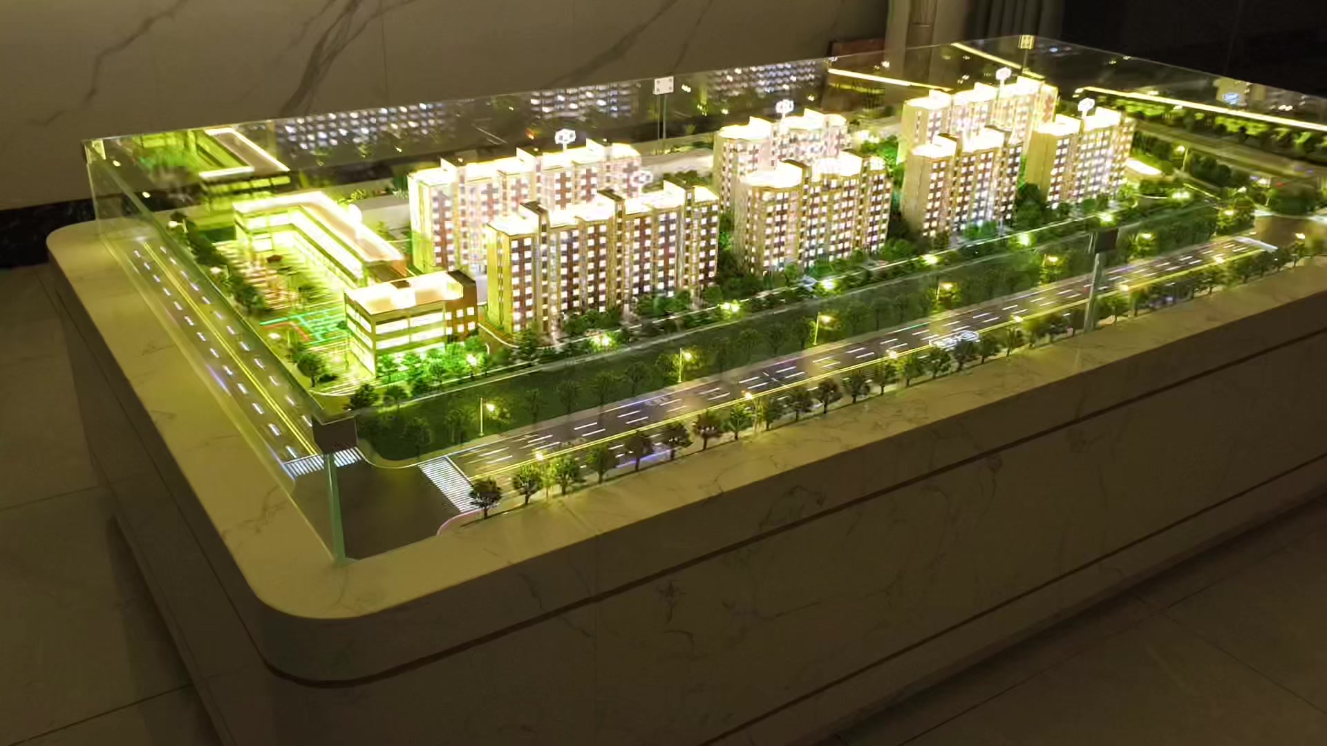 建筑沙盘模型:城市规划的缩影与未来