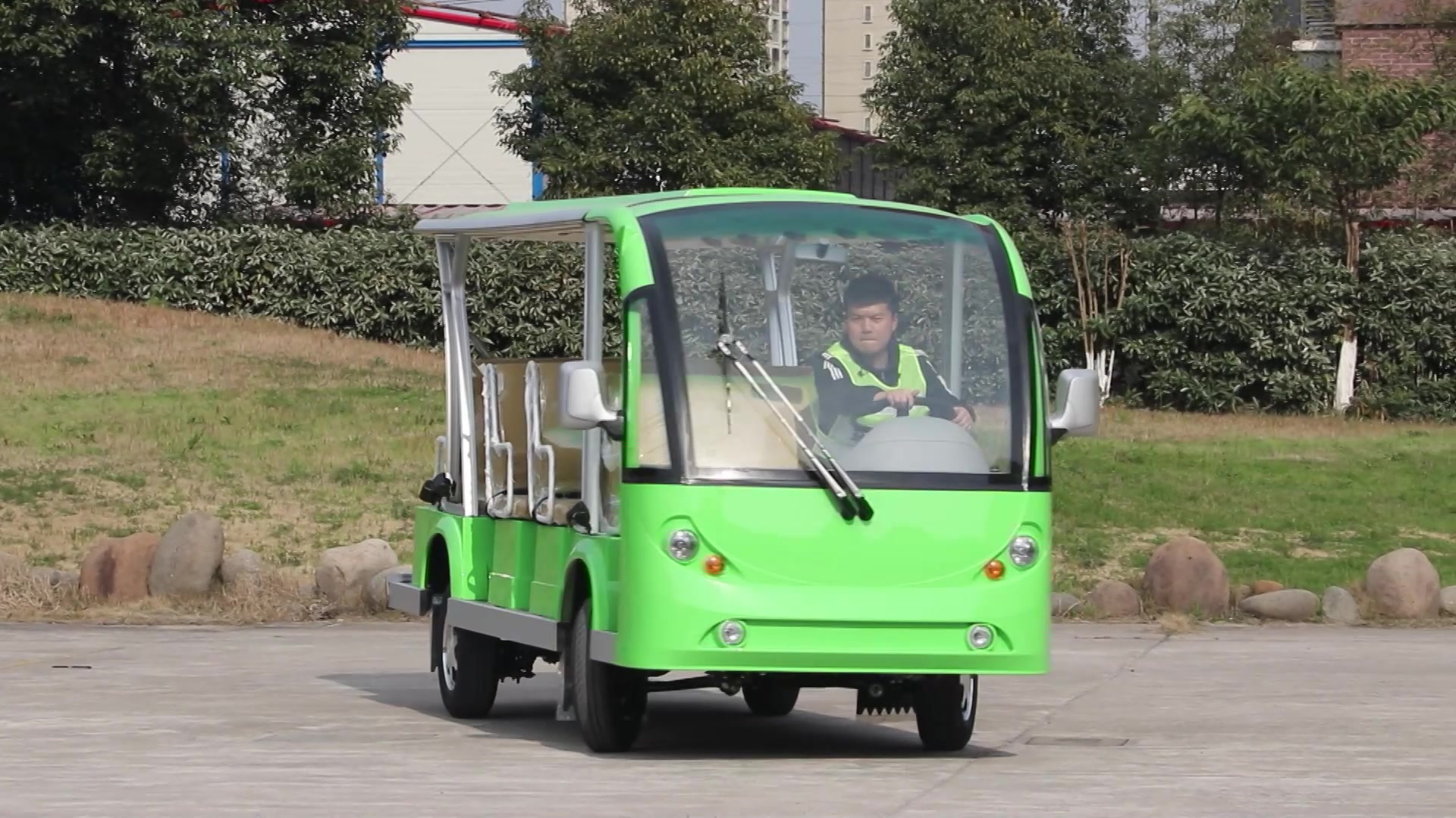 青春有你|益高校园观光车