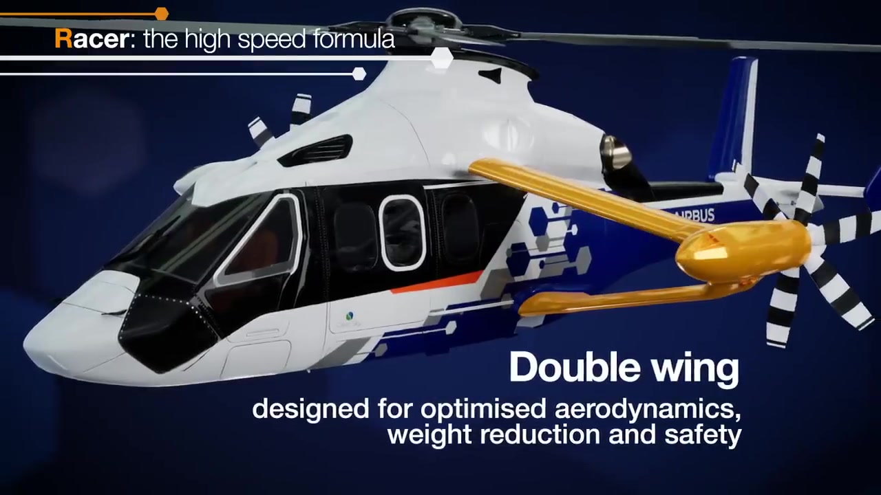 速度快如闪电!空中客车公司的新款racer是半飞机半直升机